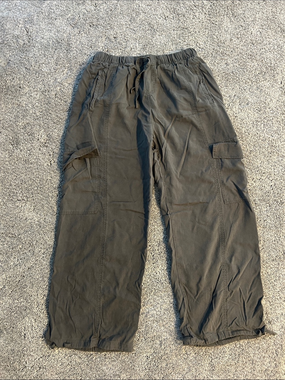Splendid Olive Cargo Ankle Pants